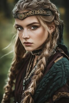 Ancient Norse goddess of healing and medicine Eir.