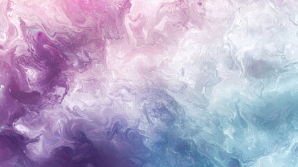 Fototapeta premium A soft, cloudy texture with pearlescent shine, mimicking winter fog with pastel hues, offering a soft and mystical 3D background