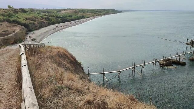 Vasto - Panorama dal promontorio di Punta Aderci