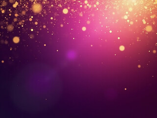 Obraz premium thetic gradient background featuring rich purple and gold hues blending smoothly with metallic sheen and abstract forms for a festive atmosphere