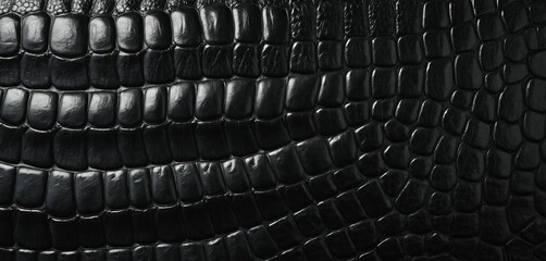Close-Up of Crocodile Scale Texture