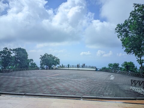 view of the Bandarban Cimbuk pahar