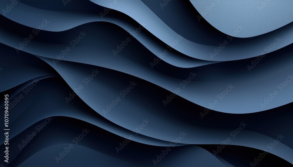 Poster modern horizontal template with abstract dark blue gradient geometric diagonal overlay layer and sha