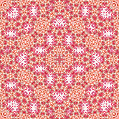 Seamless square pattern. Symmetric pattern texture