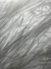 background cluster of straws