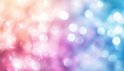 Fototapeta premium Ethereal Light Blur And Bokeh Effect: Sun Shine And Glittering Glow Template For Festive Or White Celebration Theme. Captivating And Delicate.