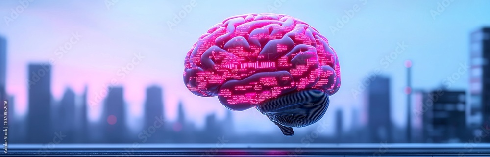 Poster using advanced brain-computer interfaces and stock to control humans.
