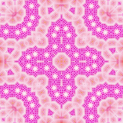 Seamless square pattern. Symmetric pattern texture