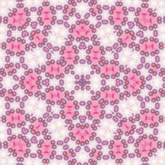 Seamless square pattern. Symmetric pattern texture