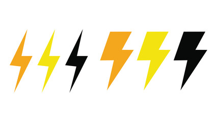 Electricity Vector Icon Design – Modern and Versatile Energy Symbol