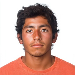 Fototapeta premium Latino Man Isolated