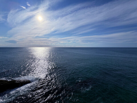 Sea and sky beautiful ocean and heaven