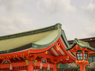 Fushimi Inari Taisha - Kyoto’s Iconic Shrine of Thousand Torii Gates. Taken in Japan, Kyoto, 04.2024.