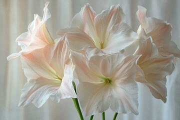 Obraz premium Subtle On White Background