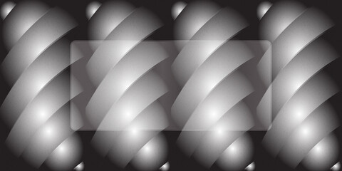 Grainy Black and White Gradient Pattern Lights