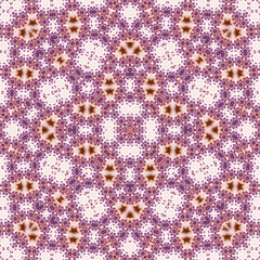 Seamless square pattern. Symmetric pattern texture