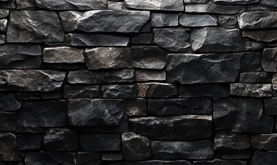 Dark Slate Stone Wall Texture