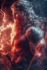 Ancient Greek mythological god Thor, 