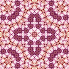 Seamless square pattern. Symmetric pattern texture