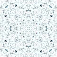 Seamless square pattern. Symmetric pattern texture