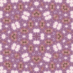 Seamless square pattern. Symmetric pattern texture