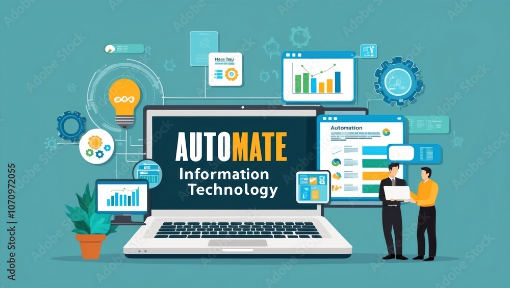 Poster automate information technology