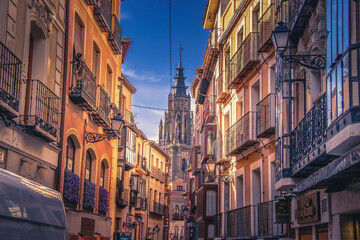 Fototapeta premium Extérieur de la cathédrale gothique de Tolède