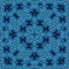 Seamless square pattern. Symmetric pattern texture