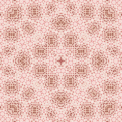 Seamless square pattern. Symmetric pattern texture