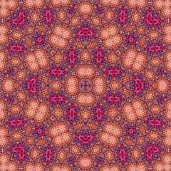 Seamless square pattern. Symmetric pattern texture