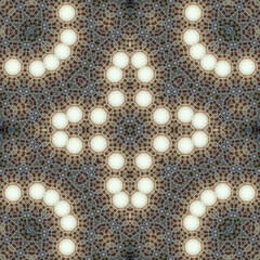 Seamless square pattern. Symmetric pattern texture