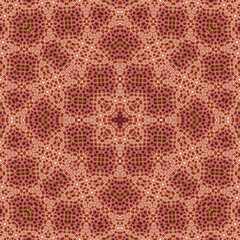 Seamless square pattern. Symmetric pattern texture