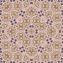 Seamless square pattern. Symmetric pattern texture