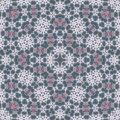 Seamless square pattern. Symmetric pattern texture