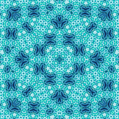 Seamless square pattern. Symmetric pattern texture