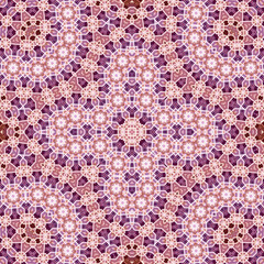 Seamless square pattern. Symmetric pattern texture