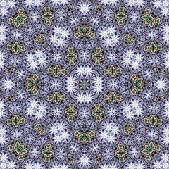 Seamless square pattern. Symmetric pattern texture