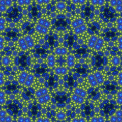 Seamless square pattern. Symmetric pattern texture