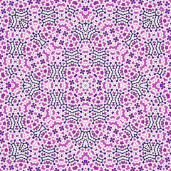 Seamless square pattern. Symmetric pattern texture