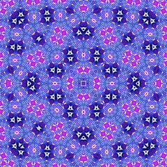 Seamless square pattern. Symmetric pattern texture