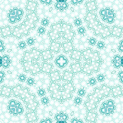 Seamless square pattern. Symmetric pattern texture