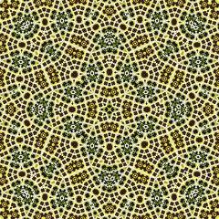 Seamless square pattern. Symmetric pattern texture