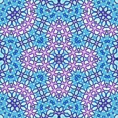 Seamless square pattern. Symmetric pattern texture