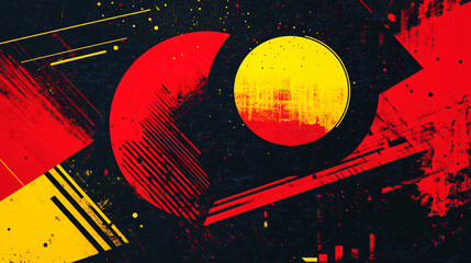 
Abstract background of overlapping circles with minimal colors. Illustration Abstract background of overlapping circles with