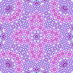 Seamless square pattern. Symmetric pattern texture