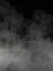 Abstract Gray Smoke Background