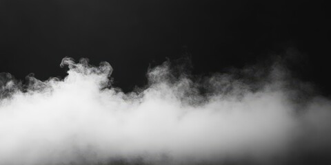 Naklejka premium White Smoke Abstract Background