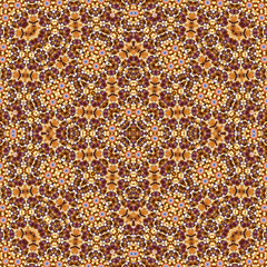 Seamless square pattern. Symmetric pattern texture