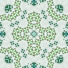 Seamless square pattern. Symmetric pattern texture