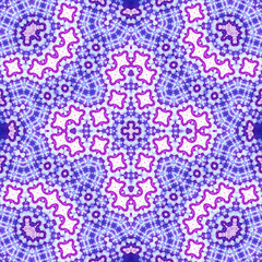 Seamless square pattern. Symmetric pattern texture